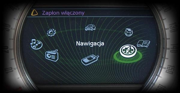 MINI COOPER NAVIGATION R56 HDD Tłumaczenie nawigacji - Polskie menu